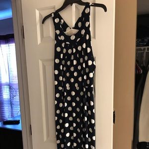 Gilli Dress, worn once. Navy and White
